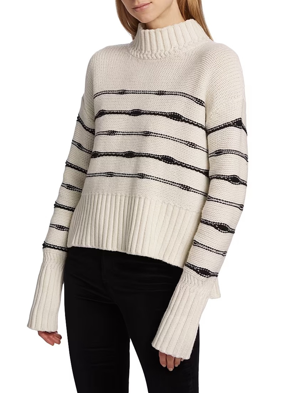 Veronica Beard Viori Wool Blend Sweater